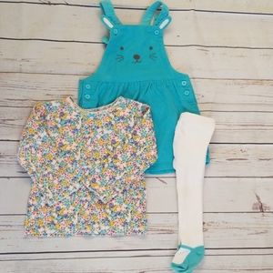 Corduroy Bunny Jumper Outfit
